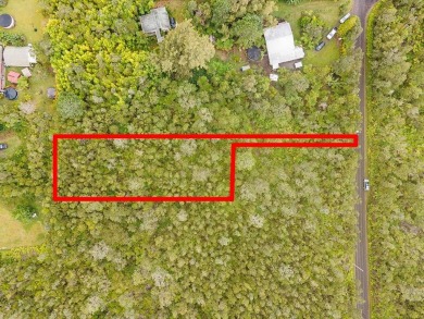 Build your dream home on this wooded large back flag lot with on Volcano Golf and Country Club in Hawaii - for sale on GolfHomes.com, golf home, golf lot