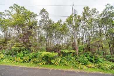 Build your dream home on this wooded large back flag lot with on Volcano Golf and Country Club in Hawaii - for sale on GolfHomes.com, golf home, golf lot