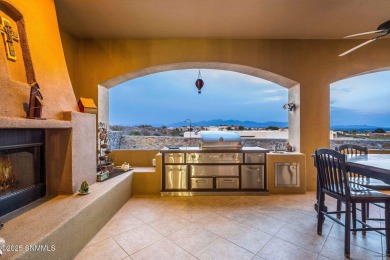 This stunning, solar powered home has the most amazing mountain on Picacho Hills Country Club in New Mexico - for sale on GolfHomes.com, golf home, golf lot