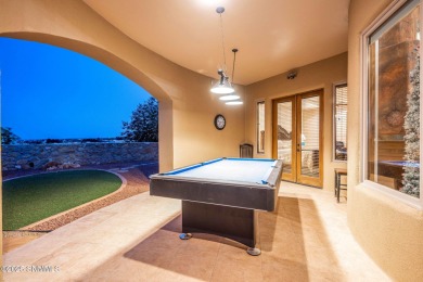 This stunning, solar powered home has the most amazing mountain on Picacho Hills Country Club in New Mexico - for sale on GolfHomes.com, golf home, golf lot