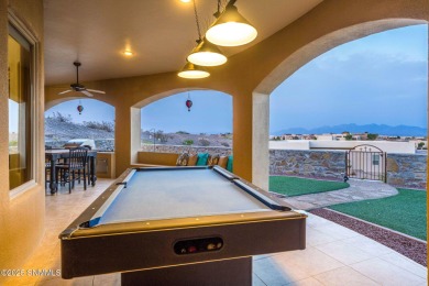 This stunning, solar powered home has the most amazing mountain on Picacho Hills Country Club in New Mexico - for sale on GolfHomes.com, golf home, golf lot
