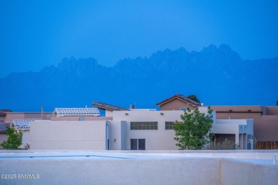 This stunning, solar powered home has the most amazing mountain on Picacho Hills Country Club in New Mexico - for sale on GolfHomes.com, golf home, golf lot