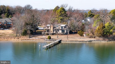 This lovely waterfront home is tucked away on a quiet cul-de-sac on Prospect Bay Country Club in Maryland - for sale on GolfHomes.com, golf home, golf lot