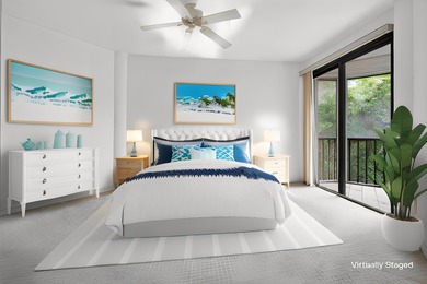 Experience island living at its finest! This spacious 2/2 condo on Ocean Club At the Hutchinson Island Beach Resort in Florida - for sale on GolfHomes.com, golf home, golf lot