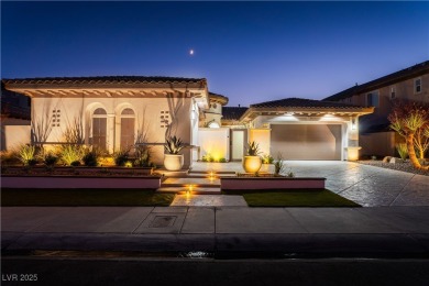 Fully reimagined single-story showplace behind the double-gated on Red Rock Country Club in Nevada - for sale on GolfHomes.com, golf home, golf lot