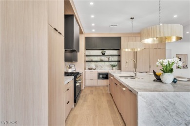 Fully reimagined single-story showplace behind the double-gated on Red Rock Country Club in Nevada - for sale on GolfHomes.com, golf home, golf lot