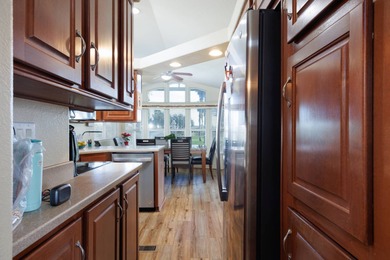 Wake up to breathtaking golf course views on Hole 14, where lush on Palm Creek Golf and RV Resort in Arizona - for sale on GolfHomes.com, golf home, golf lot