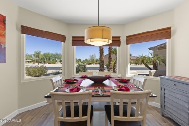 Uniquely positioned with picturesque views of both the on Sun City Grand Golf Couse and Club in Arizona - for sale on GolfHomes.com, golf home, golf lot