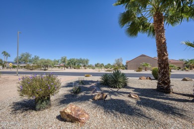 Uniquely positioned with picturesque views of both the on Sun City Grand Golf Couse and Club in Arizona - for sale on GolfHomes.com, golf home, golf lot