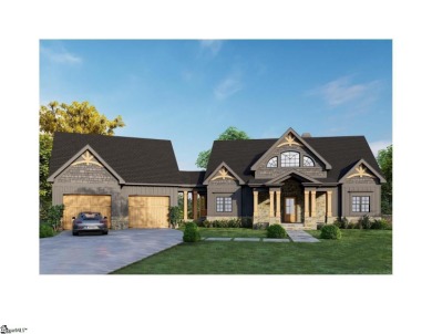Custom home builder Woodcrafters, is offering this TO BE BUILT on The Clubs at Cherokee Valley Golf Course in South Carolina - for sale on GolfHomes.com, golf home, golf lot