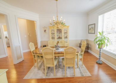 Check out this stately 1 1/2 story Southern home that sets on on Prestwick Country Club in South Carolina - for sale on GolfHomes.com, golf home, golf lot
