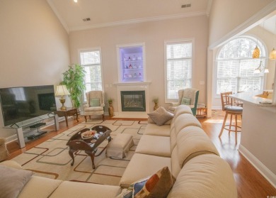 Check out this stately 1 1/2 story Southern home that sets on on Prestwick Country Club in South Carolina - for sale on GolfHomes.com, golf home, golf lot
