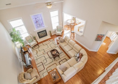 Check out this stately 1 1/2 story Southern home that sets on on Prestwick Country Club in South Carolina - for sale on GolfHomes.com, golf home, golf lot