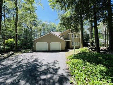 Presenting this stunning 4-5 bedroom home situated on the 6th on Pocono Farms Country Club in Pennsylvania - for sale on GolfHomes.com, golf home, golf lot