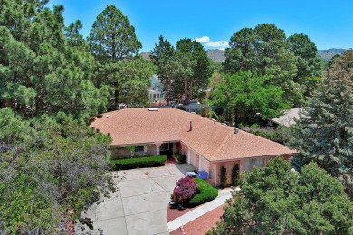 This HOME draws you in with a long driveway and gorgeous, fully on The Canyon Club in New Mexico - for sale on GolfHomes.com, golf home, golf lot