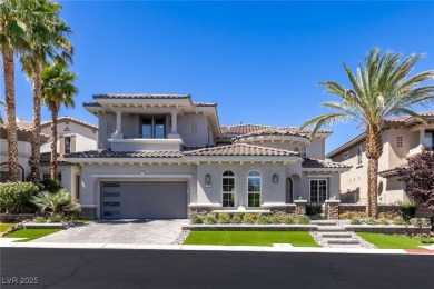 Unobstructed mountain  golf course views await at this 2-story on Red Rock Country Club in Nevada - for sale on GolfHomes.com, golf home, golf lot