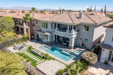 Unobstructed mountain  golf course views await at this 2-story on Red Rock Country Club in Nevada - for sale on GolfHomes.com, golf home, golf lot