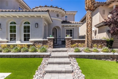 Unobstructed mountain  golf course views await at this 2-story on Red Rock Country Club in Nevada - for sale on GolfHomes.com, golf home, golf lot