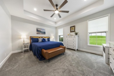 Welcome to one of Cambridge's finest! This stunning 5-bedroom on Cambridge Golf Club in Indiana - for sale on GolfHomes.com, golf home, golf lot