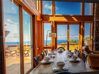 TWO HOMES located on 5 Acres: The Best Long Range Views. The on Beech Mountain Club in North Carolina - for sale on GolfHomes.com, golf home, golf lot