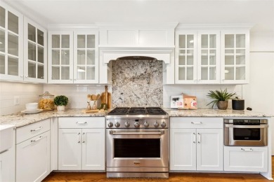 Nestled on a lush 82-ft wide lot beneath the canopy of heritage on Stevens Park Golf Course in Texas - for sale on GolfHomes.com, golf home, golf lot