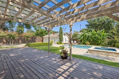 Nestled on a lush 82-ft wide lot beneath the canopy of heritage on Stevens Park Golf Course in Texas - for sale on GolfHomes.com, golf home, golf lot