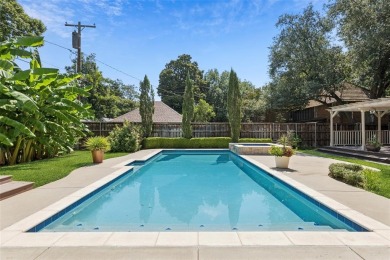 Nestled on a lush 82-ft wide lot beneath the canopy of heritage on Stevens Park Golf Course in Texas - for sale on GolfHomes.com, golf home, golf lot