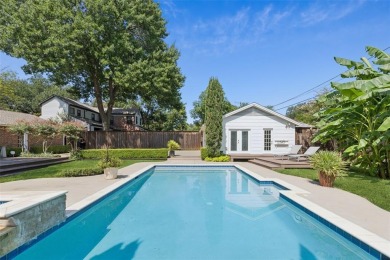 Nestled on a lush 82-ft wide lot beneath the canopy of heritage on Stevens Park Golf Course in Texas - for sale on GolfHomes.com, golf home, golf lot