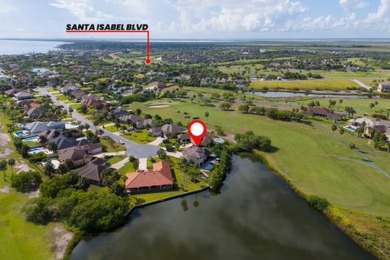 Experience luxury living with this exquisite 4-bedroom, 2.5-bath on South Padre Island Golf Club in Texas - for sale on GolfHomes.com, golf home, golf lot