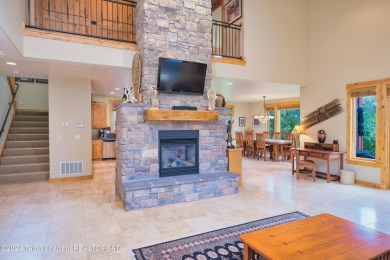 Welcome to this stunning 4 bedroom, 3 and a half bathroom home on Teton Springs Resort and Club in Idaho - for sale on GolfHomes.com, golf home, golf lot