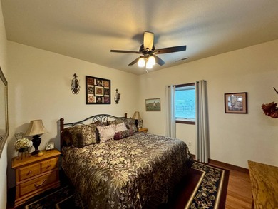 Built in 2021, this three-bedroom, two-bathroom back-lot lake on Roy View Golf Course in South Dakota - for sale on GolfHomes.com, golf home, golf lot