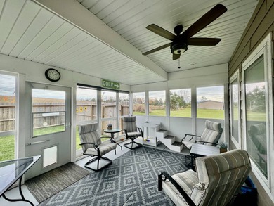 Built in 2021, this three-bedroom, two-bathroom back-lot lake on Roy View Golf Course in South Dakota - for sale on GolfHomes.com, golf home, golf lot