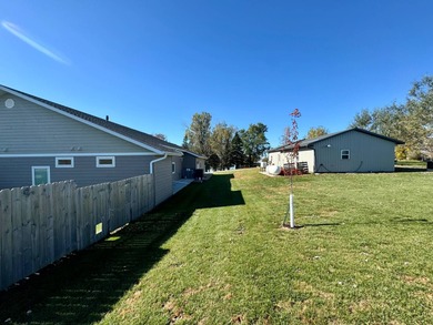 Built in 2021, this three-bedroom, two-bathroom back-lot lake on Roy View Golf Course in South Dakota - for sale on GolfHomes.com, golf home, golf lot