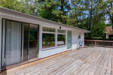 Nice one-story waterfront cottage.  Lake Caroline is on Pendleton Golf Club in Virginia - for sale on GolfHomes.com, golf home, golf lot