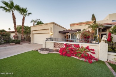 This charming home is perfectly located on the 10th hole of the on Arizona Grand Resort Golf Course in Arizona - for sale on GolfHomes.com, golf home, golf lot