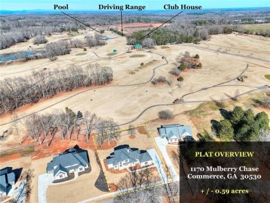 Beautiful new construction home located in the prestigious Sandy on Double Oaks Golf Club in Georgia - for sale on GolfHomes.com, golf home, golf lot