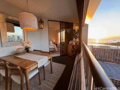 Rare high floor, corner-end unit in the preferred '04 stack in on Ala Wai Golf Course in Hawaii - for sale on GolfHomes.com, golf home, golf lot