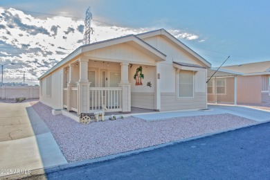 ON LEASED LAND:  Step into this nearly new 2022 Cavco on Sun City Riverview Golf Course in Arizona - for sale on GolfHomes.com, golf home, golf lot