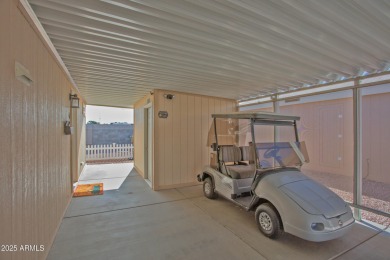 ON LEASED LAND:  Step into this nearly new 2022 Cavco on Sun City Riverview Golf Course in Arizona - for sale on GolfHomes.com, golf home, golf lot