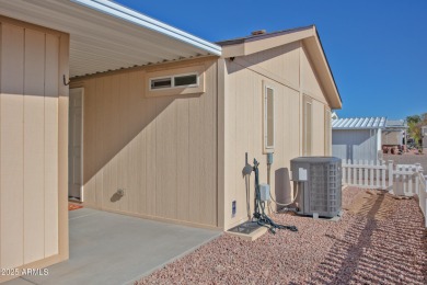 ON LEASED LAND:  Step into this nearly new 2022 Cavco on Sun City Riverview Golf Course in Arizona - for sale on GolfHomes.com, golf home, golf lot