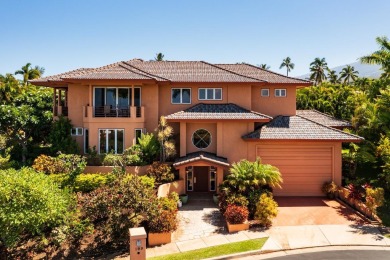 Perched on a serene cul-de-sac within the exclusive gated on Wailea Golf Club in Hawaii - for sale on GolfHomes.com, golf home, golf lot