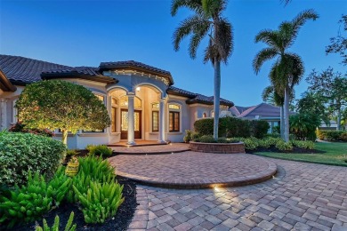 Welcome to this breathtaking Peregrine CUSTOM-BUILT ESTATE, a on Lakewood Ranch Golf and Country Club in Florida - for sale on GolfHomes.com, golf home, golf lot