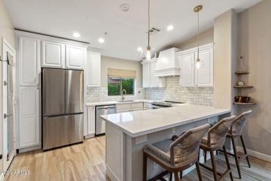 Updated and beautifully maintained, this popular split on Sanctuary Golf Course At WestWorld in Arizona - for sale on GolfHomes.com, golf home, golf lot