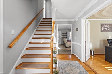 Start planning for those warm days and relaxing evenings in this on Chesapeake Golf Club in Virginia - for sale on GolfHomes.com, golf home, golf lot