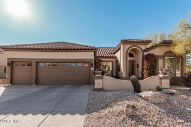 This stunning property boasts a private lot that overlooks a on Las Sendas Golf Club in Arizona - for sale on GolfHomes.com, golf home, golf lot