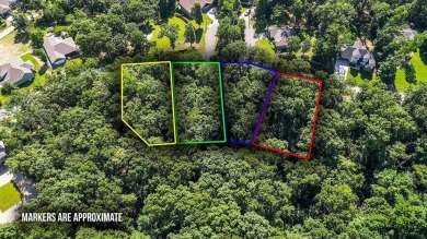 A rare find--two adjoining residential lots in a sought-after on Bella Vista - Metfield Golf Complex and Country Club in Arkansas - for sale on GolfHomes.com, golf home, golf lot