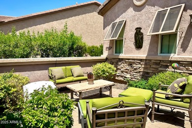 Spectacular Libertas floor plan backing pristine desert wash on Trilogy Golf Club At Vistancia in Arizona - for sale on GolfHomes.com, golf home, golf lot