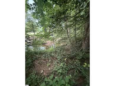 Tucked beside a quiet creek and backing up to The Rock Golf Club on The Rock At Jocassee in South Carolina - for sale on GolfHomes.com, golf home, golf lot