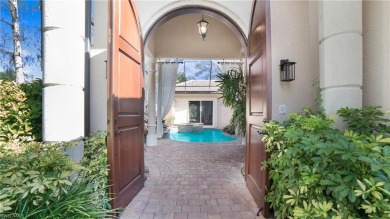 Exclusive Olde Cypress courtyard pool home located on a dead end on The Club At Olde Cypress in Florida - for sale on GolfHomes.com, golf home, golf lot