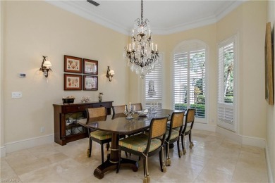 Built to the highest standards, this light-filled custom home is on Bentley Village Golf Course in Florida - for sale on GolfHomes.com, golf home, golf lot